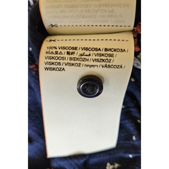 Superdry Revolution Ladies Navy Summer Off Shoulder Top Size Medium 8 - Picture 10 of 10